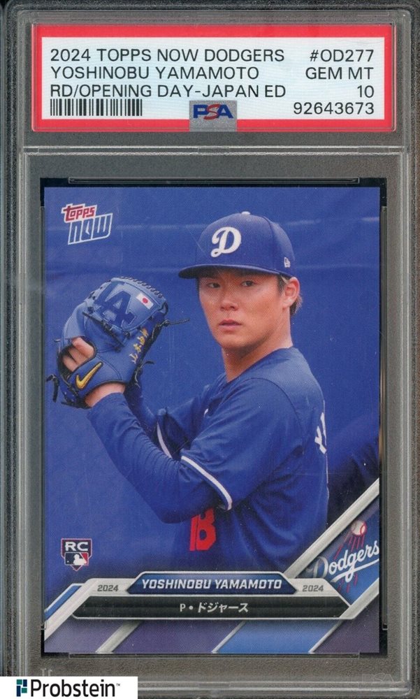 【PSA10】 2023 Topps Now Team Japan Blue 2023 Topps Now 11 - Shohei Ohtani Blue 13/49 PSA 10