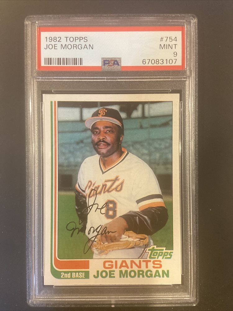 Auction Prices Realized Baseball Cards 1982 Topps Joe Morgan