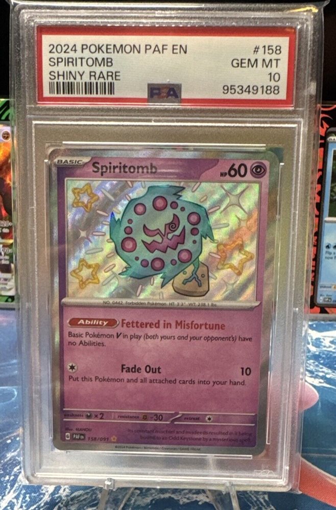 eBay Auction Item 186689450529 Tcg Cards 2024 Pokemon Paf En-Paldean Fates