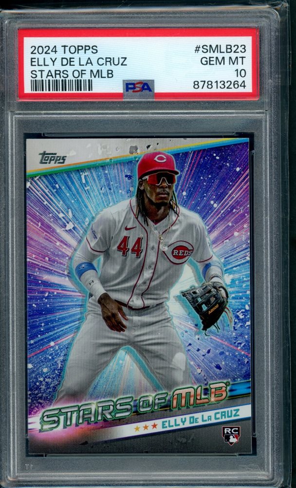 【貴重】_ＰSA9鑑定品_ELLY DE LA CRUZ_直筆オンカードサイン 貴重】_PSA9鑑定品_ELLY DE LA CRUZ_直筆オンカードサイン