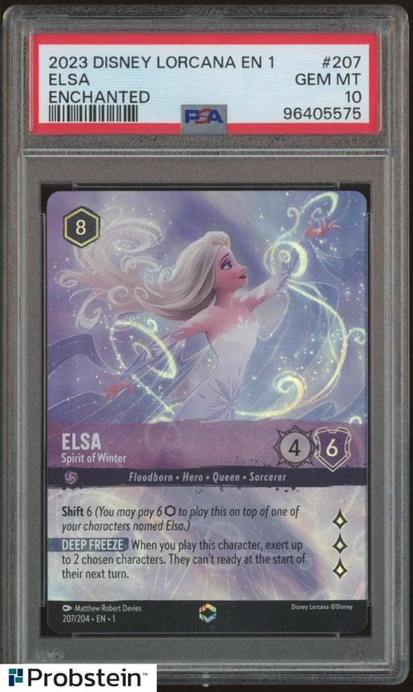 Auction Prices Realized Tcg Cards 2023 DISNEY LORCANA EN 1
