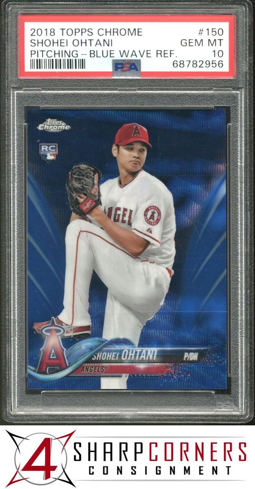スポーツ選手 2018 Shohei Ohtani Topps Chrome PSA WBC Auction Prices Realized Baseball Cards 2018 TOPPS CHROME