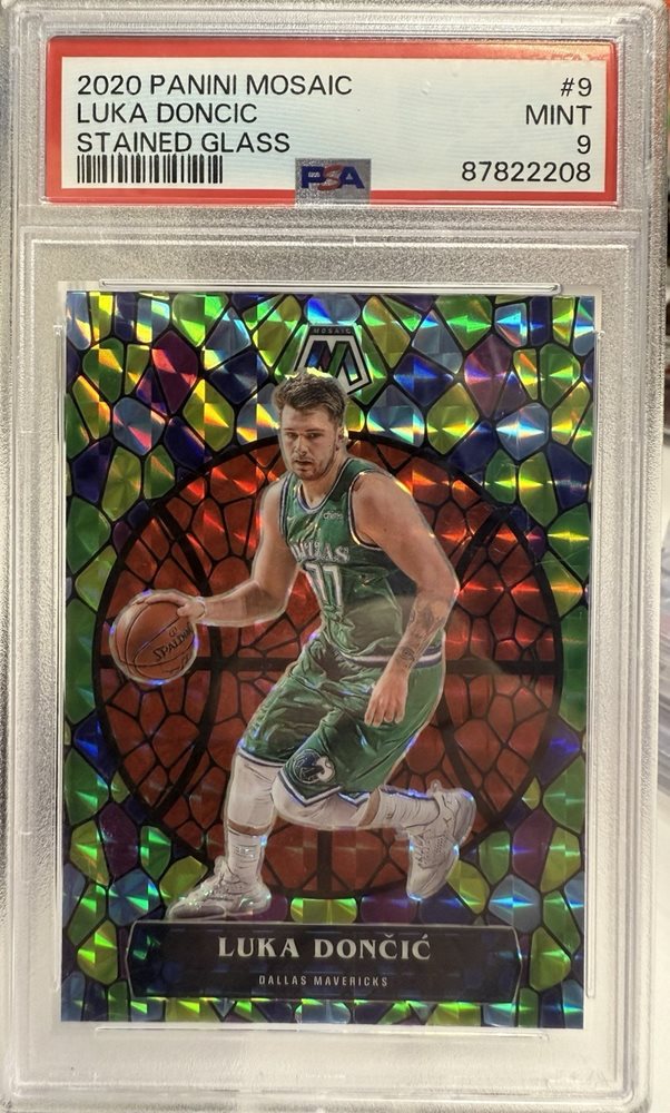 その他 2020 Mosaic Luka Doncic PSA 8 2020-21 Panini Mosaic #12 Luka Doncic Will to Win Mosaic | eBay