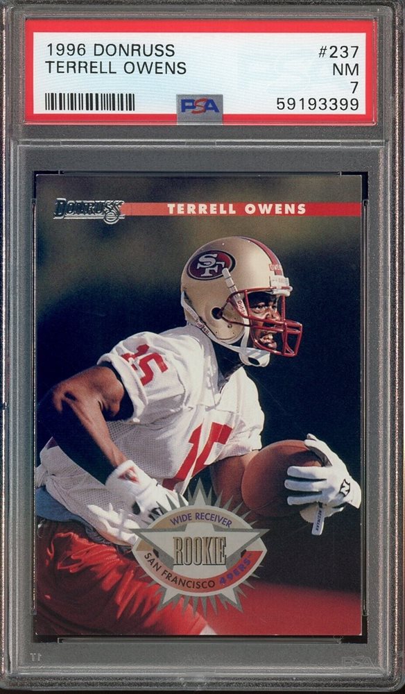 その他 UpperDeck Terrell Owens NFL 1996 Rookie 1996 Classic NFL Rookies Gold #94 Terrell Owens RC Rookie