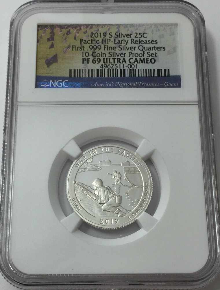 2019-S Lowell National Park Silver Quarter Limited Edition Set PR69DCAM PCGS