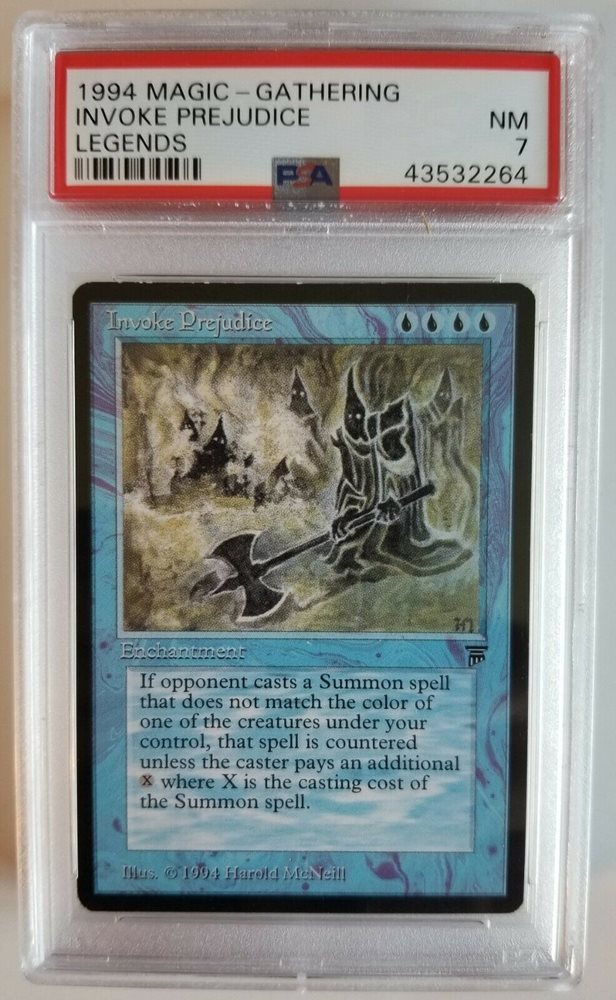 マジックザギャザリング/英語版/R/Legends(レジェンド)/青　[R]：Invoke Prejudice Invoke Prejudice》[LEG] 青R | 日本最大級 MTG通販サイト