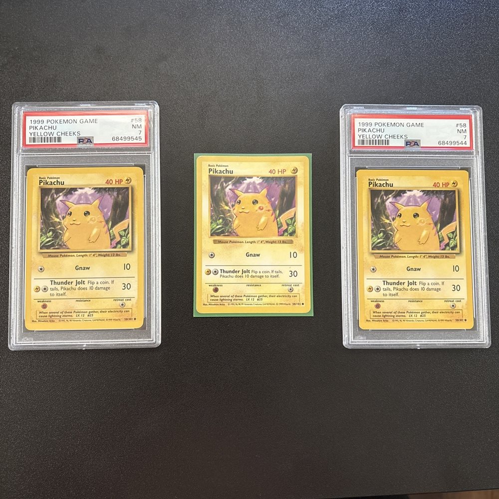Auction Prices Realized Tcg Cards 1999 POKEMON GAME Pikachu