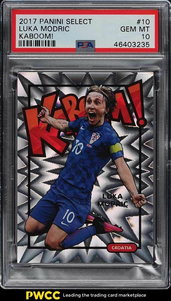 kaboom モドリッチ Auction Prices Realized Soccer Cards 2017 PANINI SELECT