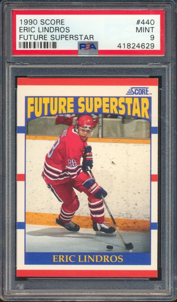 Auction Prices Realized Hockey Cards 1990 Score Eric Lindros Future 