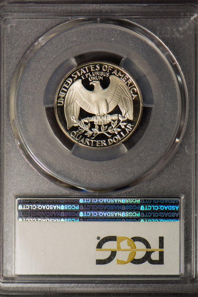 1981-S WASHINGTON 25C QUARTER - TYPE 1 PROOF ** PCGS PR 69