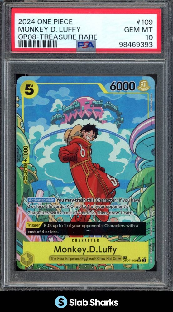  ::ワンピース:8[RESALE] Auction Prices Realized Tcg Cards 2024 ONE PIECE OP08-TWO
