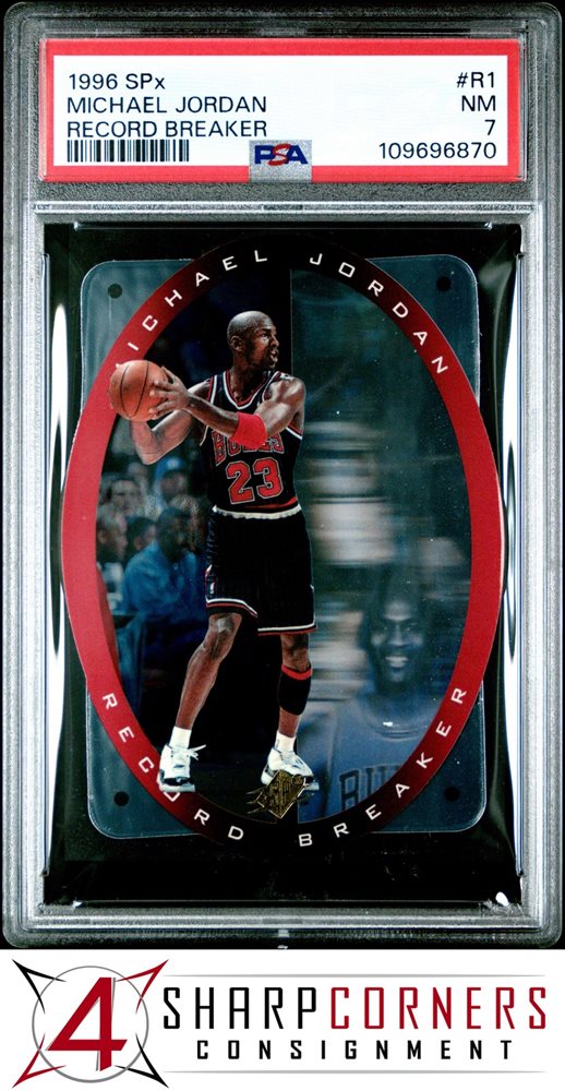 マイケルジョーダン　1996UD SPX record breaker #R1 Michael Jordan [Record Breaker] #R1 Prices | 1996 Spx