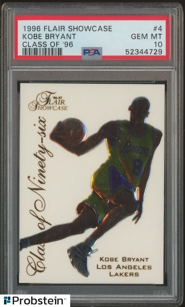 その他 1996-97 Flair Showcase #4 Class of 96' 1996-97 Flair Showcase KOBE BRYANT Class of '96 #4 Rookie RC