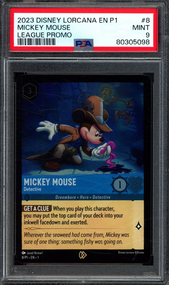 Auction Prices Realized Tcg Cards 2023 DISNEY LORCANA EN P1