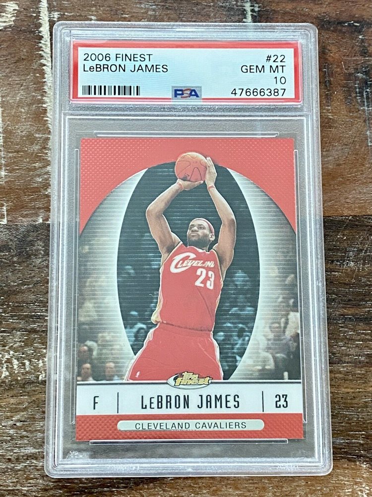 Auction Prices Realized Basketball Cards 2006 Finest LeBron James
