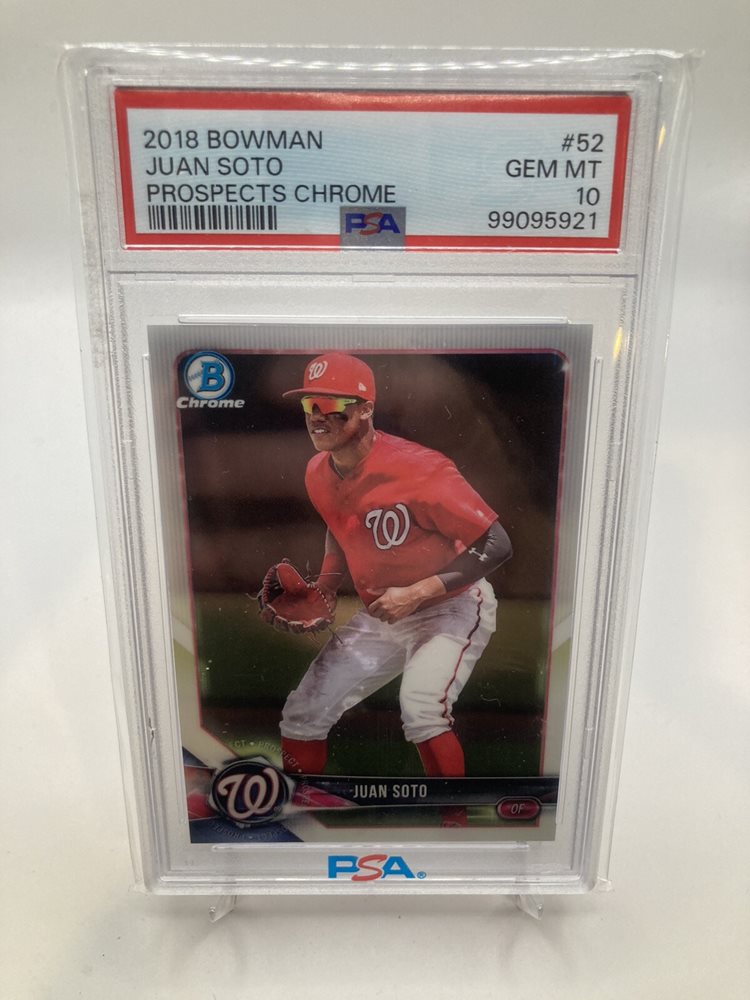 その他 2018 Bowman's B Perfomer Juan Soto PSA10 Auction Prices Realized Baseball Cards 2018 BOWMAN PROSPECTS