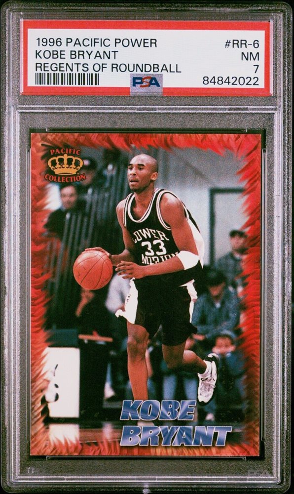 1996 pacific collection kobe bryant