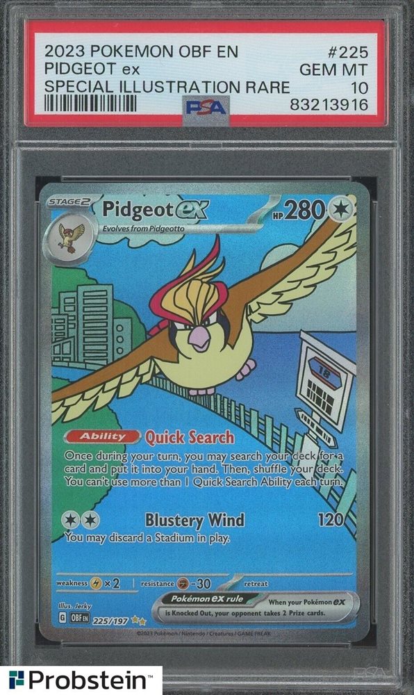 【PSA10】ピジョットex 225/197 Obsidian Flames Pokemon - Pidgeot ex - 225/197 - Obsidian Flames | eBay