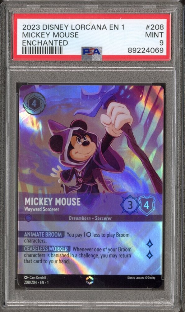 eBay Auction Item 256506711899 Tcg Cards 2023 Disney Lorcana En 1-The First  Chapter