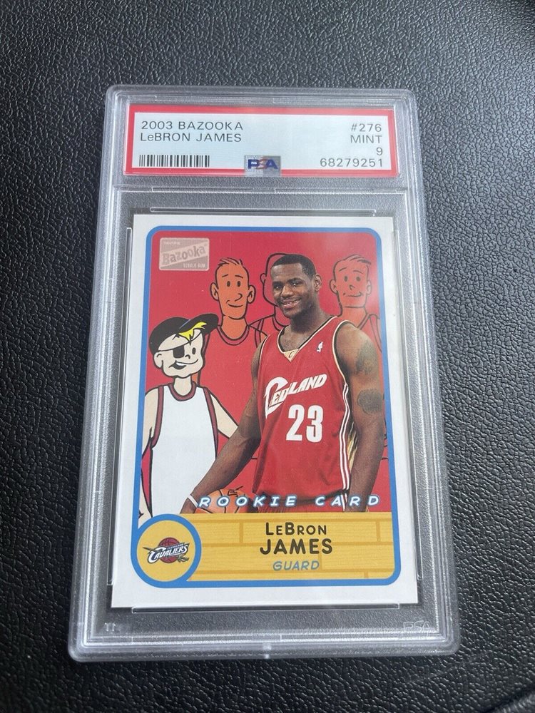 Auction Prices Realized Basketball Cards 2003 Bazooka LeBron James