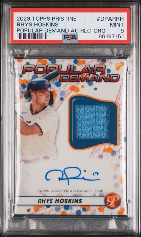 Auction Prices Realized Baseball Cards 2023 TOPPS PRISTINE POPULAR