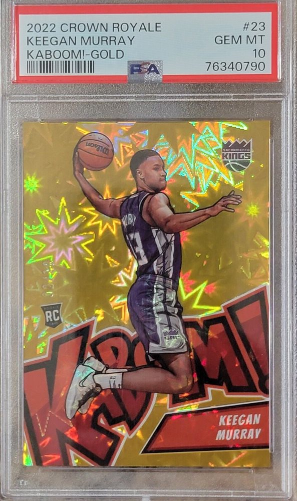panini flux keegan murray RC /10 PSA10 2022-23 Panini Select Hobby