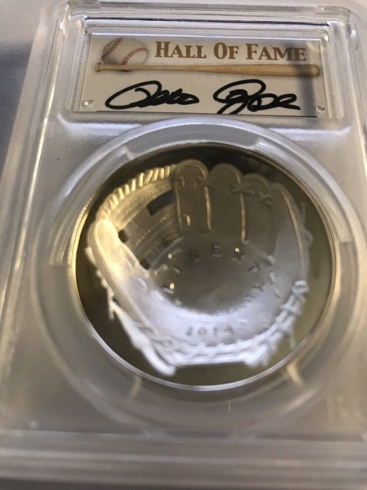 PETE ROSE Reds Baseball Legends JFK Half Dollar 24K Gold Plated US Coin - Foto 11
