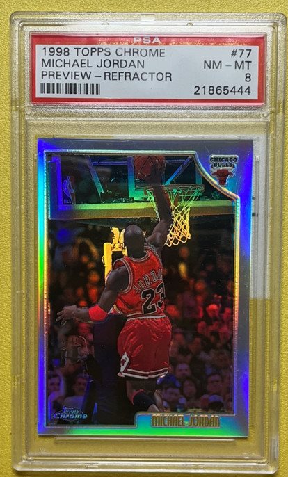 Auction Prices Realized Basketball Cards 1998 TOPPS CHROME PREVIEW