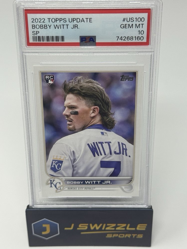 その他 MLB Bobby Witt Jr. PSA10 Amazon.com: 2022 Topps Update Bobby Witt Jr. Rookie Baseball
