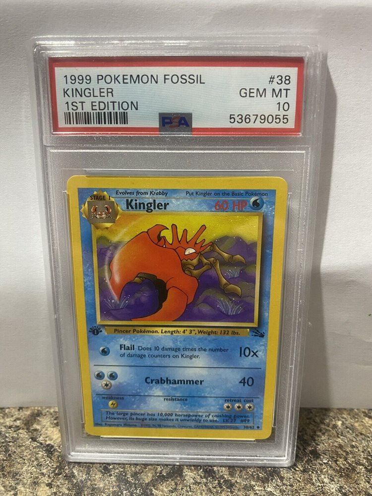 eBay Auction Item 196808514914 Tcg Cards 1999 Pokemon Fossil