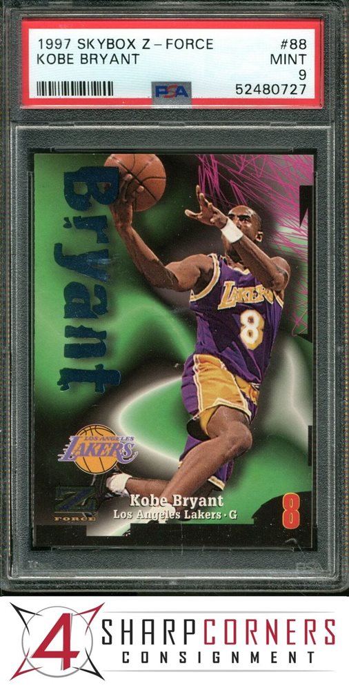 Auction Prices Realized Basketball Cards 1997 SKYBOX Z-FORCE Kobe
