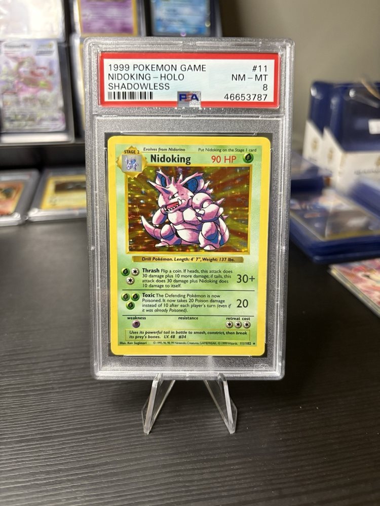 ポケモンカードゲーム 1999 Nidoking-Holo 1ed PSA5 eBay Auction Item 135407270283 Tcg Cards 1999 Pokemon German