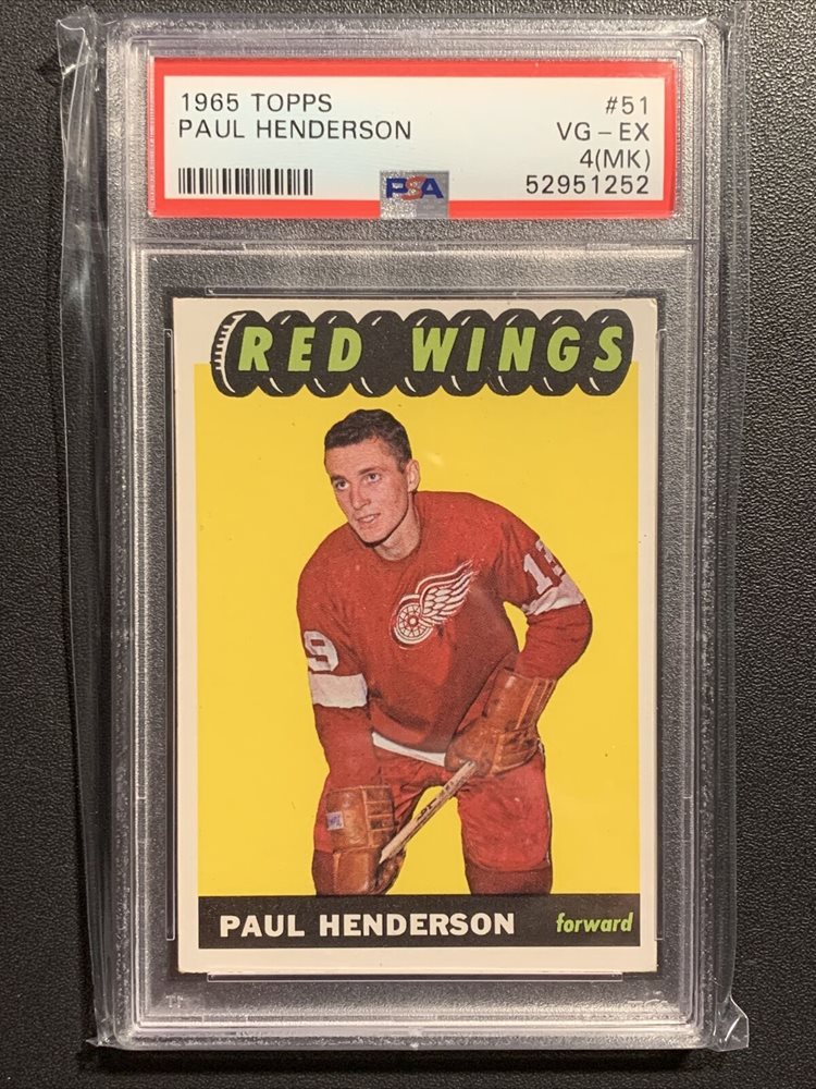 Paul Henderson Trading Cards: Values, Tracking & Hot Deals