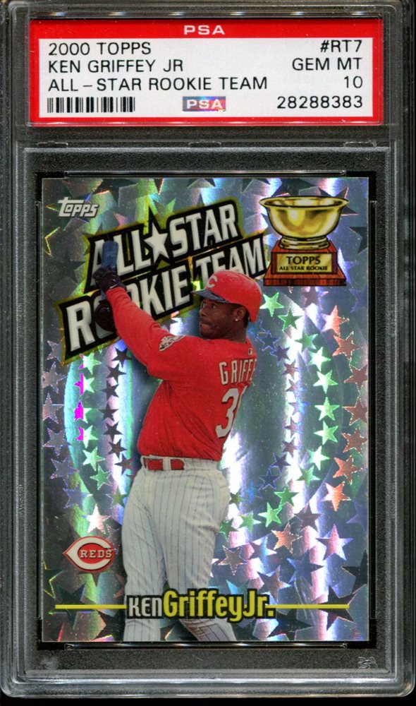 topps all star rookie ken griffey jr