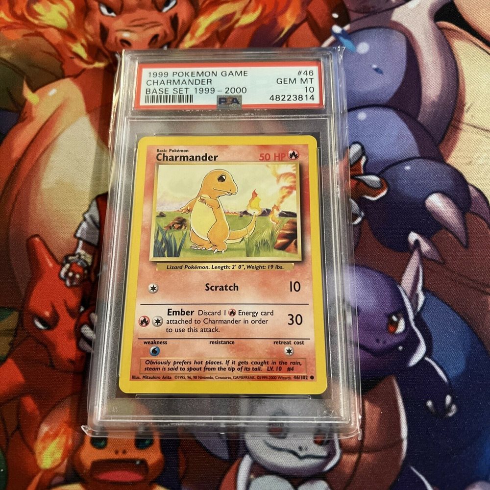 Auction Prices Realized Tcg Cards 1999 Pokemon Game Charmander BASE SET  1999-2000
