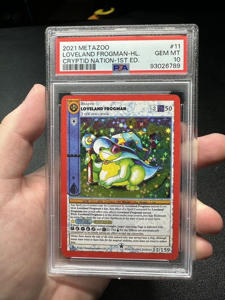 Auction Prices Realized Tcg Cards 2021 METAZOO CRYPTID NATION