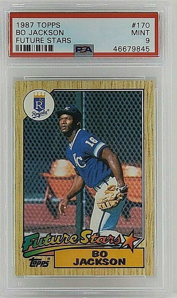 Auction Prices Realized Baseball Cards 1987 Topps Bo Jackson FUTURE STARS