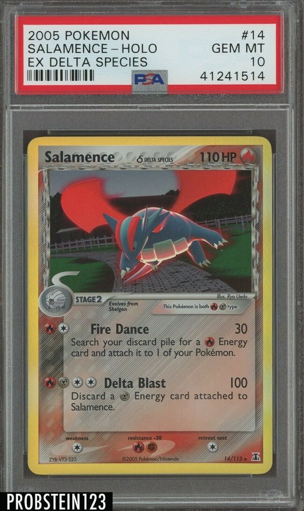 salamence pokemon card price Amazon.com: Pokemon - Salamence (57/108) - XY Roaring Skies main image 0