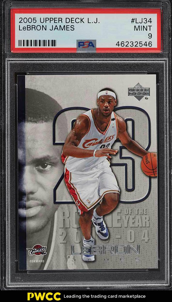 2005 upper deck lebron james