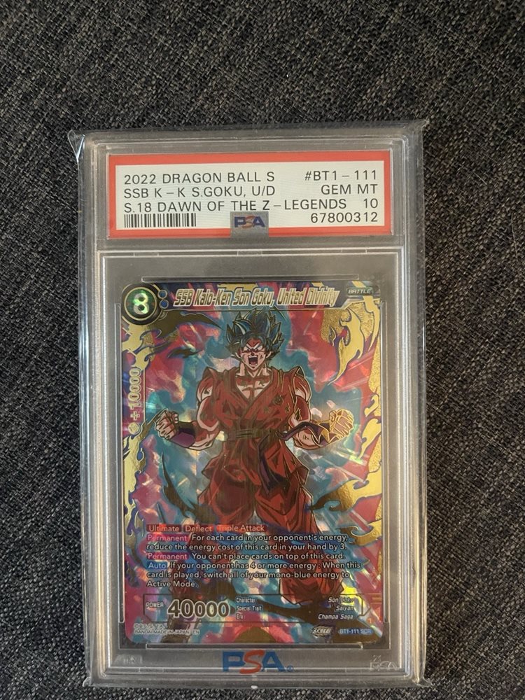 Auction Prices Realized Tcg Cards 2022 DRAGON BALL SUPER
