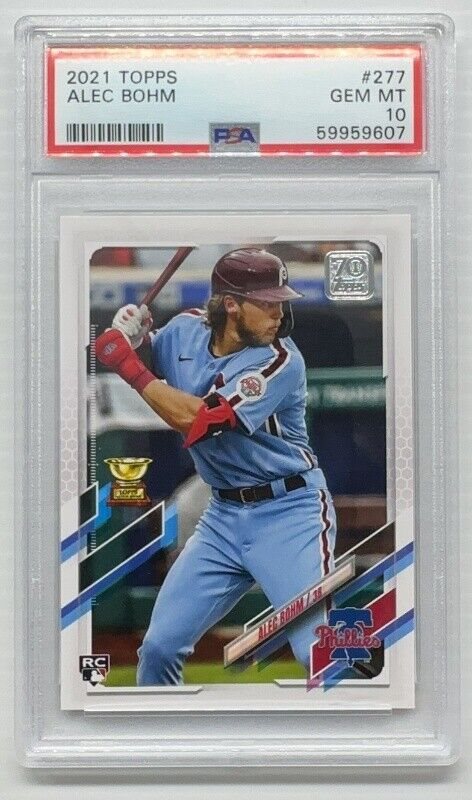 topps Alec Bohm auto Five 強し Star 2021 50シリ