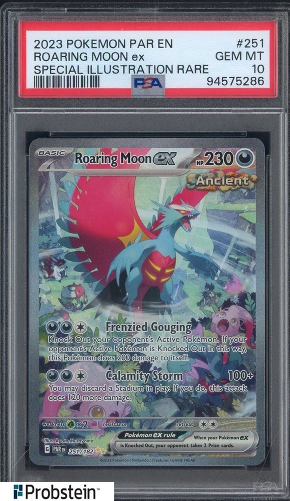 【PSA10】トドロクツキex SAR/Roaring Moon ex PSA 10 GEM MINT Pokemon Japanese Roaring Moon EX SAR 090/066