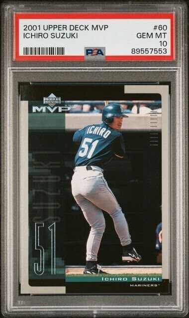 MLB - ICHIRO イチロー2001 Upper Deck Victory PSA10 2) ICHIRO SUZUKI ROOKIE LOT 2001 UPPER DECK VICTORY PSA 9