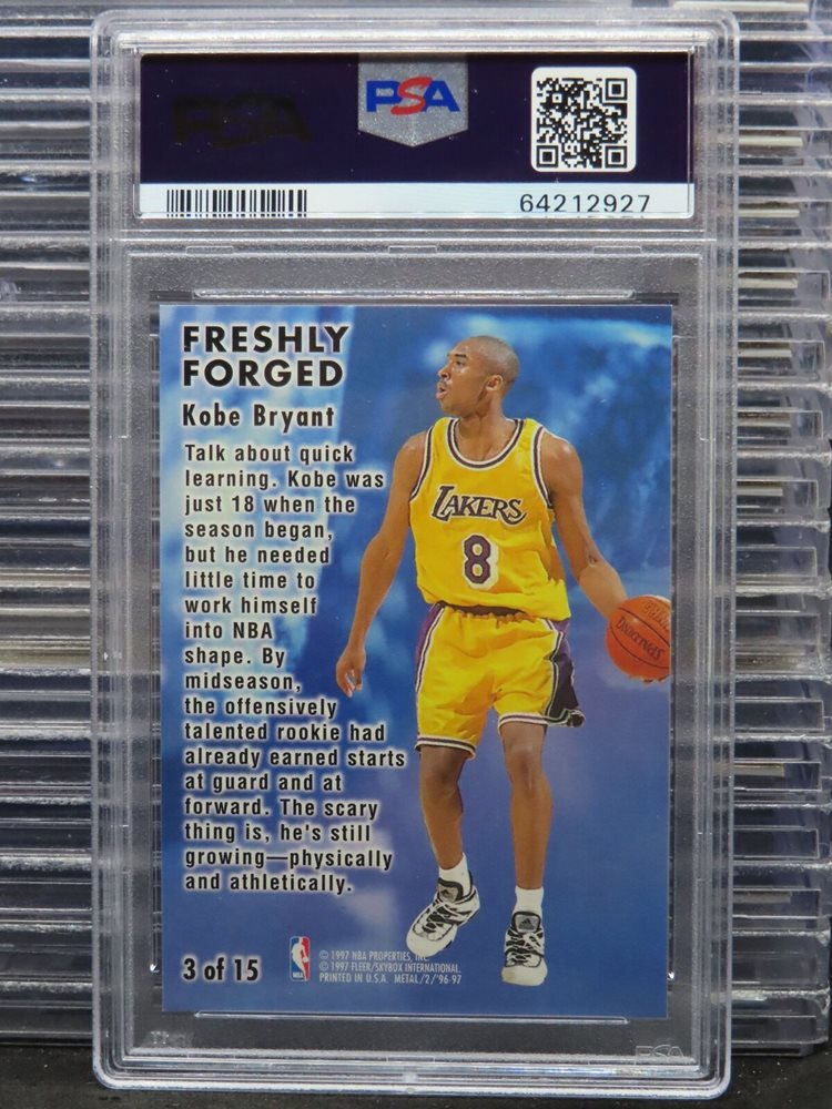 Auction Prices Realized Basketball Cards 1996 Metal Freshly Forged 