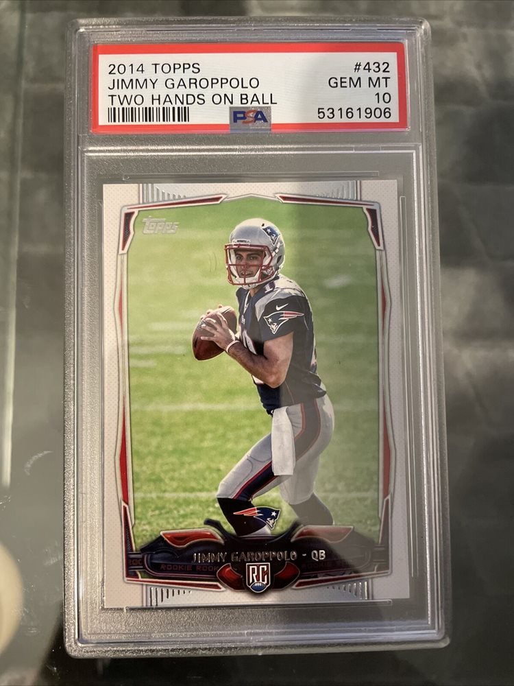 JIMMY GAROPPOLO 2014 PANINI Absolute Football Rookie Carte -  France