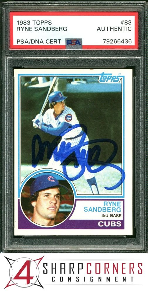 Auction Prices Realized Baseball Cards 1983 Topps Ryne Sandberg