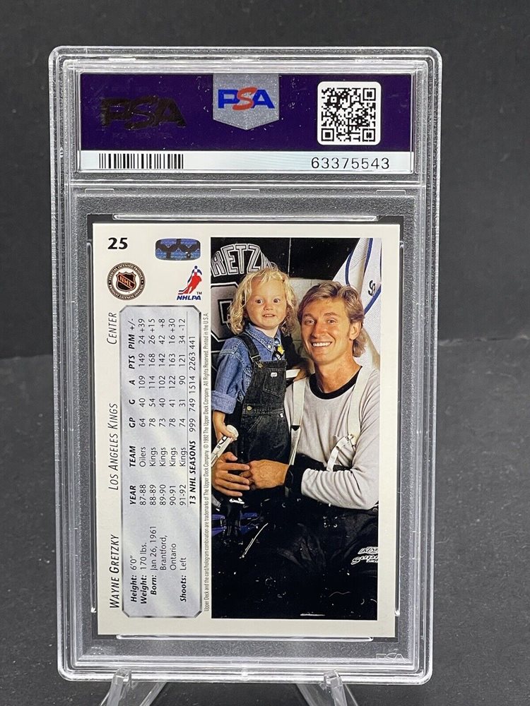 Mavin  Wayne Gretzky #25 L.A. Kings 1992-93 Upper Deck Hockey Card