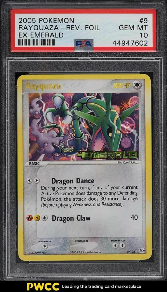 Auction Prices Realized Tcg Cards 2005 POKEMON EX EMERALD