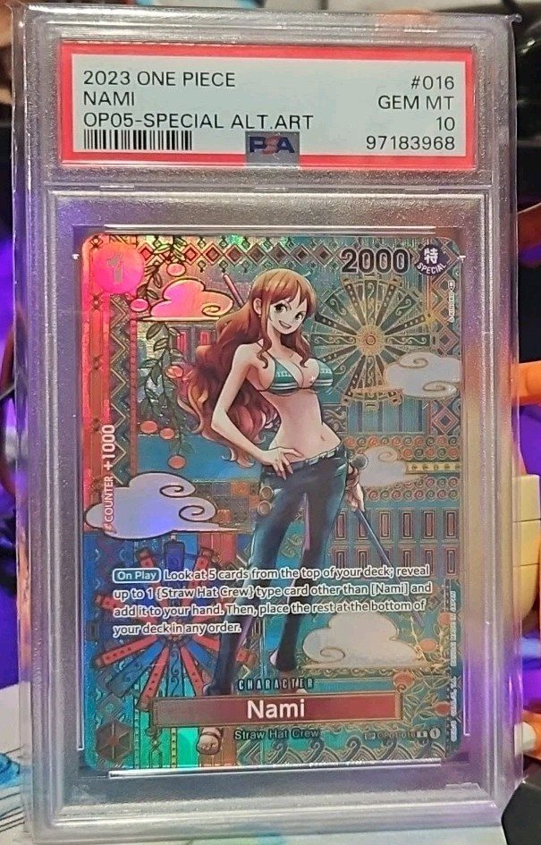 Auction Prices Realized Tcg Cards 2023 ONE PIECE OP05
