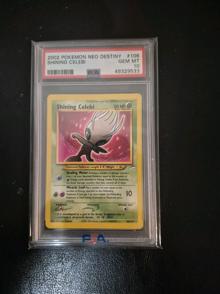 ポケモンカードゲーム 2002 Pokemon card Shining Celebi Auction Prices Realized Tcg Cards 2002 POKEMON NEO DESTINY